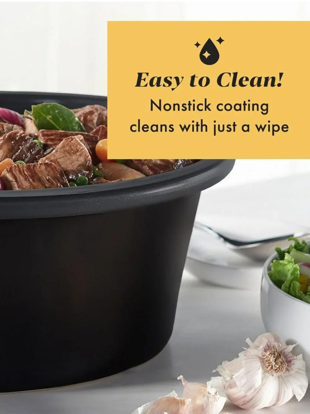 Crockpot 7qt Family Size Cook n' Carry Ovenproof Slow Cooker Programmable